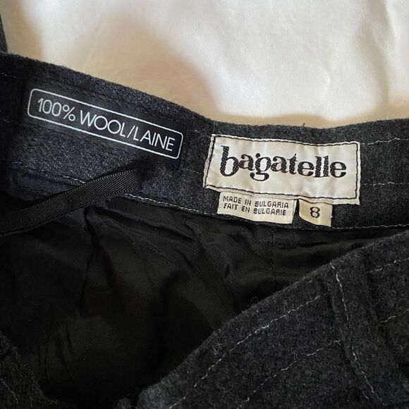 Bagatelle SZ 8 vintage, high waisted wool pants - Picture 3 of 4